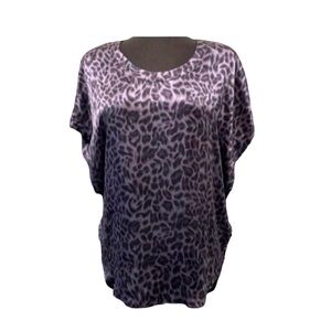 Joie Silk Animal Print Leopard Blouse‎